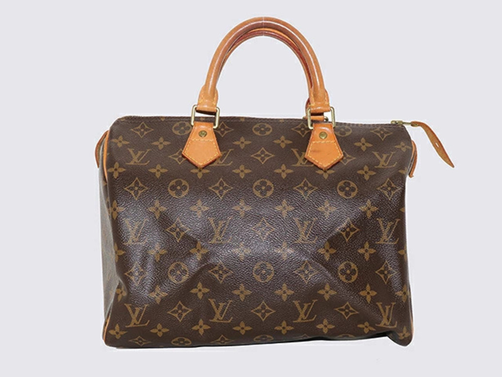 Louis Vuitton Speedy Monogram Leather Brown